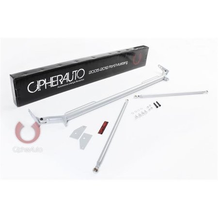 CIPHER Cipher Auto CPA5016HB-SV Cipher Racing Harness Bar Silver Powder Coated - 1995-2004 Ford Mustang; Silver CPA5016HB-SV